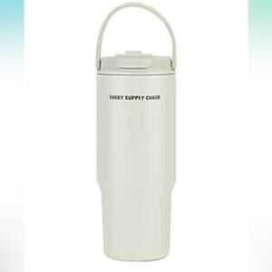 Lucky Supply Chain Cream Tumbler 24 oz